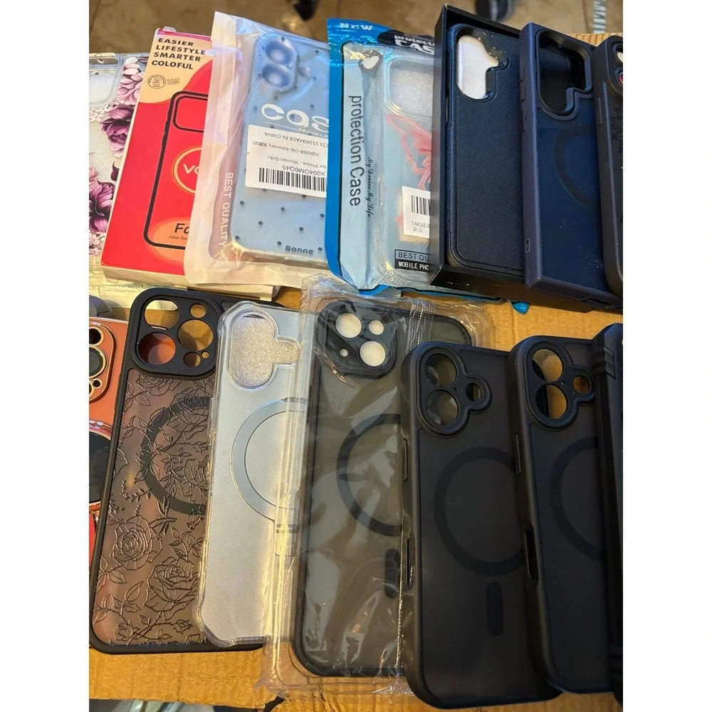 Big Lot Wholesale Resellers Box Phone Cases iPhone Samsung Mixed MagSafe